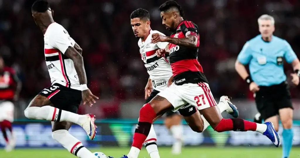 Flamengo x São Paulo no Maracanã pelo Brasileirão (Foto: Gilvan de Souza/Flamengo)