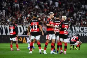 Jogadores do Flamengo após Amistoso no Maracanã - Foto: Clube de Regatas Flamengo