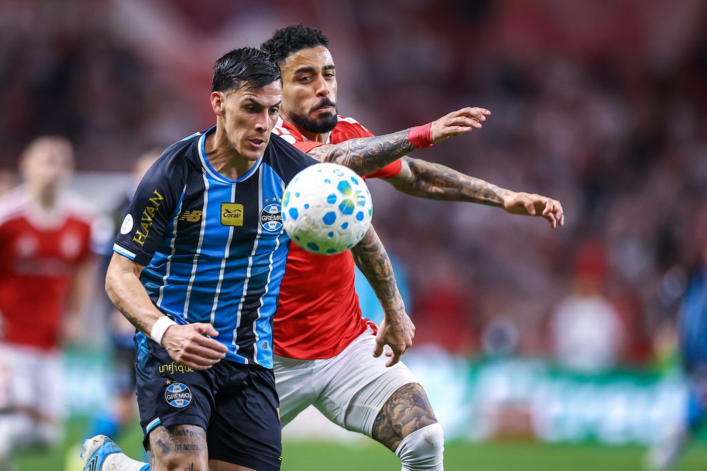 Gremio e Internacional pelas quartas de final da Copa do Brasil 2026. FOTO: LUCAS UEBEL/GREMIO FBPA