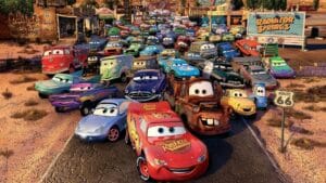 Saiba onde assitir ao filme de animação Carros no streaming - Foto: Reprodução / relâmpago